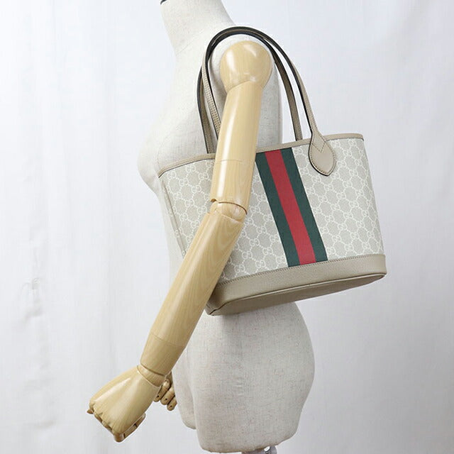 Used Gucci tote bag ladies brand GUCCI Ophidia 726762 beige USDGU107215011