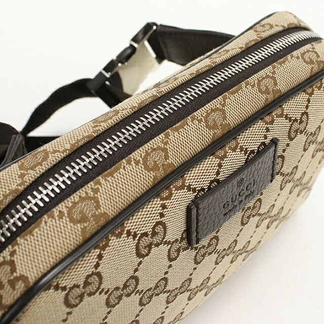 二手 Gucci 身体包女士品牌 GUCCI GG 帆布 449174 KY9KN 棕色 USDGU107220011