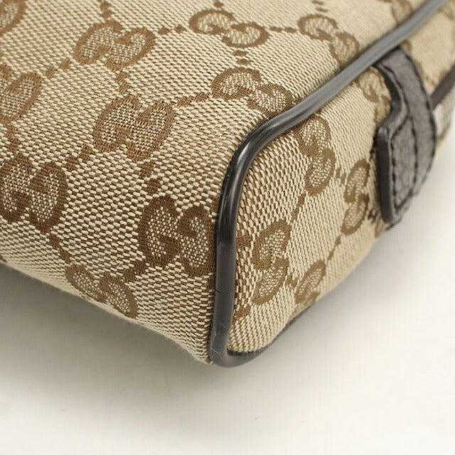 中古 グッチ ボディバッグ メンズ ブランド GUCCI GGキャンバス ベルトバッグ 449174 ベージュ USDGU107293011