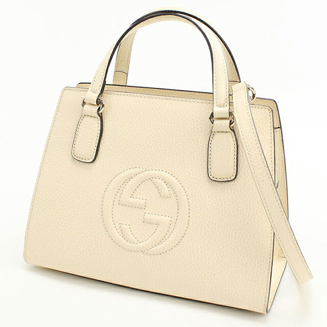 二手 Gucci 手提包 女士品牌 GUCCI Soho 2WAY 皮革 607722 USDGU108533011