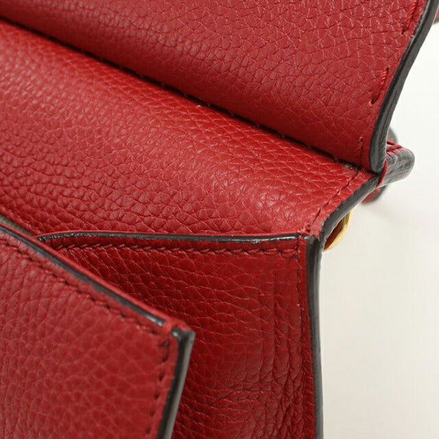 中古 グッチ ハンドバッグ レディース ブランド GUCCI GGマーモント 2WAY レザー 442622 レッド USDGU109788011