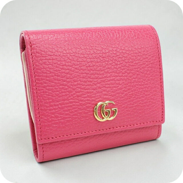 中古 グッチ 二つ折り財布 二折財布 レディース ブランド GUCCI ダブル