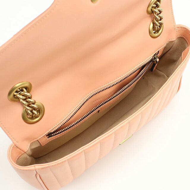 中古 グッチ ショルダーバッグ レディース ブランド GUCCI GGマーモント ミディアム ショルダーバッグ 443497 ピンク USDGU110635011