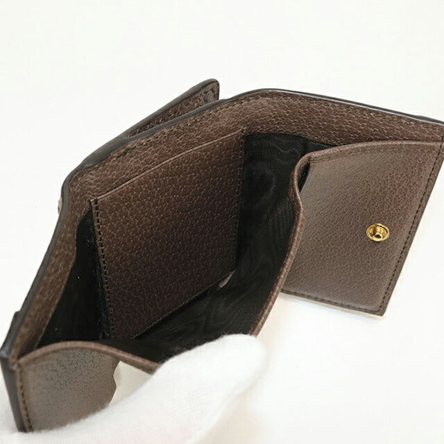 Used Gucci tri-fold wallet tri-fold wallet ladies brand GUCCI Ophidia 644334 Beige USDGU110727011