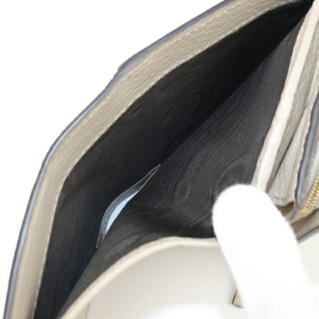 Used Gucci Bifold Wallet Bifold Wallet Ladies Brand GUCCI Double G Medium Wallet 595857 Beige USDGU111125011