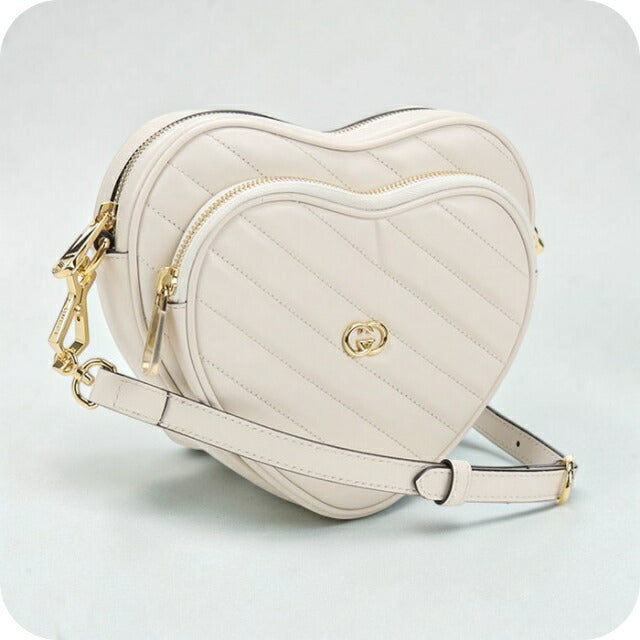 GUCCI グッチ インターロッキングG ハート キルティング ショルダーバッグ レッド 751628 レディース【中古】【美品】 楽天市場】GUCCI グッチ インターロッキングG ハート キルティング