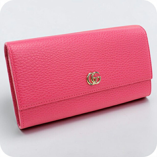 中古 グッチ 長財布二折 レディース ブランド GUCCI GGマーモント