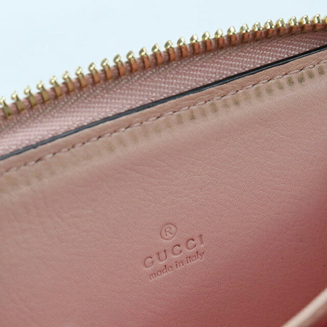 中古 グッチ 小銭入れ レディース ブランド GUCCI GGマーモント コインケース 701485 ピンク USDGU112605011