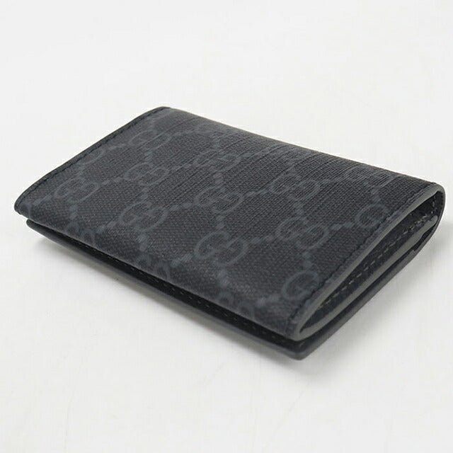 中古 グッチ 名刺入れ メンズ ブランド GUCCI GGスプリーム GGカードケース 856559 FACQC 1048 グレー USDGU112613011