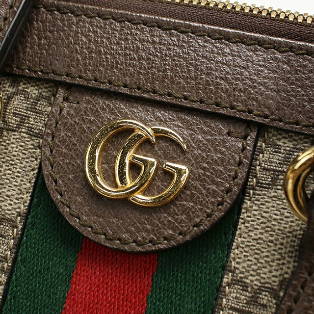 中古 グッチ トートバッグ レディース ブランド GUCCI オフィディア 2WAY レザー 524537 ベージュ USDGU112957011