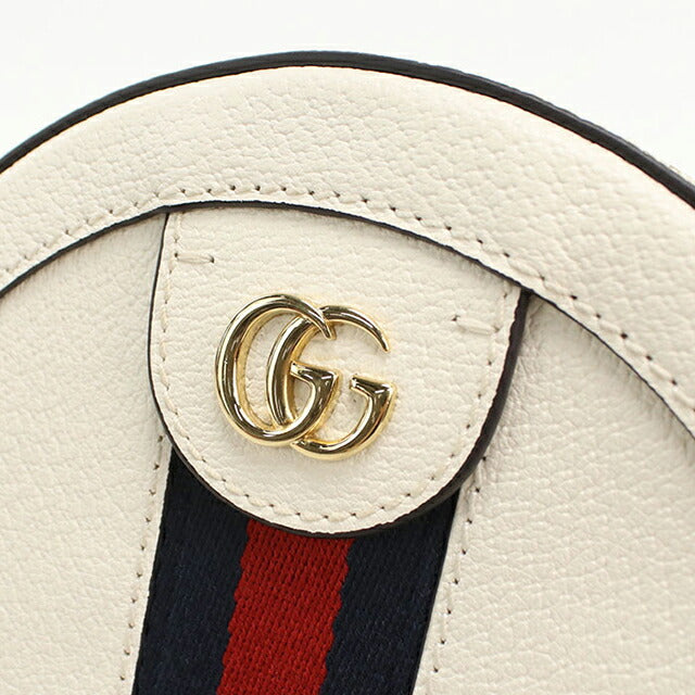 中古 グッチ ショルダーバッグ レディース ブランド GUCCI オフィディア レザー 550618 ホワイト USDGU113369011