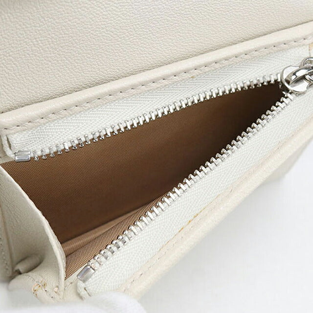 中古 グッチ 二つ折り財布 二折財布 レディース ブランド GUCCI ブロンディ レザー 760317 ホワイト USDGU114483011