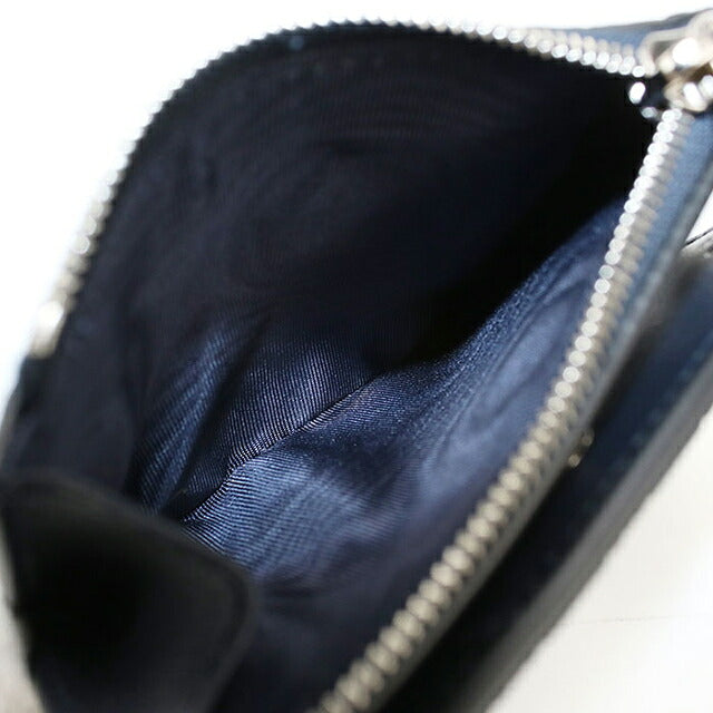 中古 グッチ 二つ折り財布 二折財布 コンパクト ユニセックス ブランド GUCCI マイクログッチシマ レザー 544475 ネイビー USDGU117693011