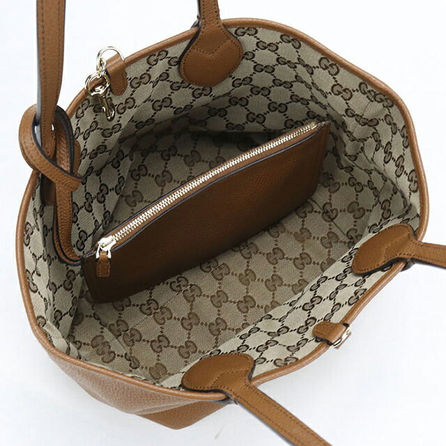 中古 グッチ トートバッグ レディース ブランド GUCCI リバーシブル 839124 ベージュ USDGU118443011
