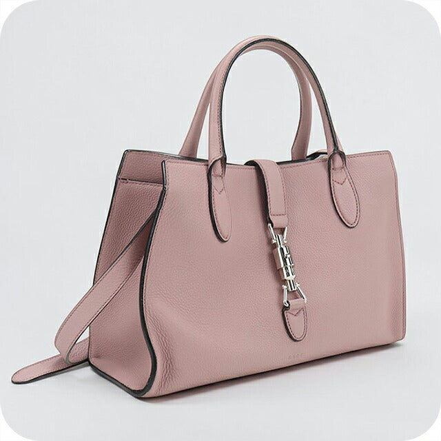 中古 グッチ ハンドバッグ レディース ブランド GUCCI ニュージャッキー 2WAY レザー 365460 ピンク USDGU118490011