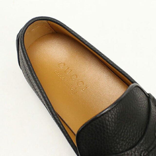 二手Gucci驾驶鞋男装品牌GUCCI驾驶鞋真皮295788黑鞋USDGU118794011
