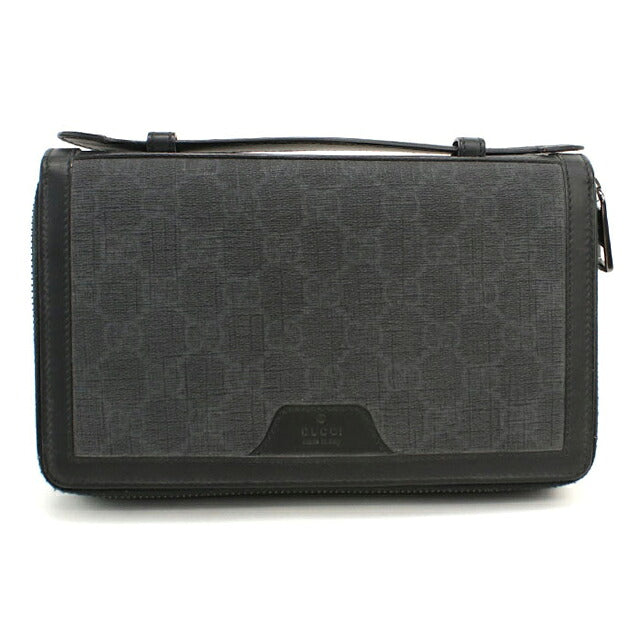 グッチ 長財布 メンズ ブランド GUCCI GGスプリーム トラベルケース オーガナイザー 409206 ブラック USDGU119083011