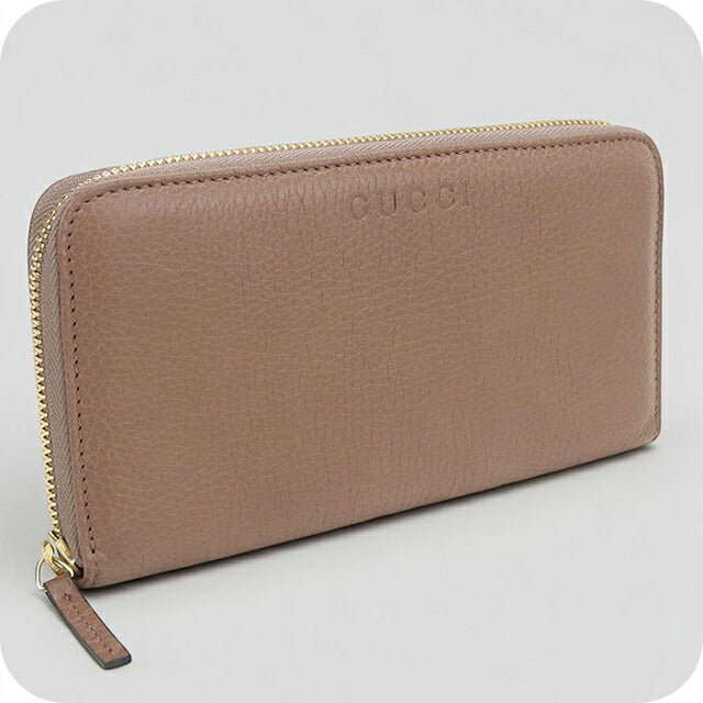 二手 Gucci 长钱包圆形拉链女士品牌 GUCCI 皮革 363423 棕色 USDGU120726011