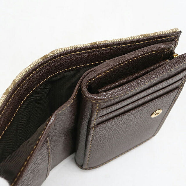 中古 グッチ 二つ折り財布 二折財布 コンパクト レディース ブランド GUCCI GGマーモント 773427 ベージュ USDGU121144011