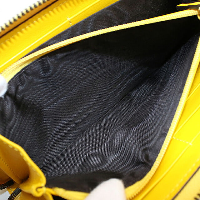 中古 グッチ 長財布ラウンドファスナー レディース ブランド GUCCI ダブルG ジップアラウンドウォレット レザー 443123 イエロー USDGU121298011