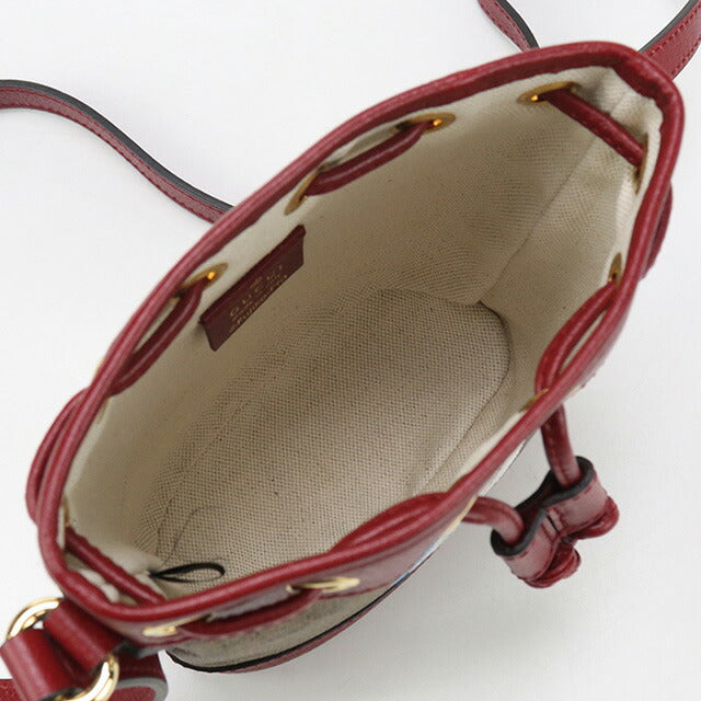 中古 グッチ 斜め掛け ショルダーバッグ レディース ブランド GUCCI ドラえもん マイクロGG レザー 647801 ブラウン バッグ USDGU90630011