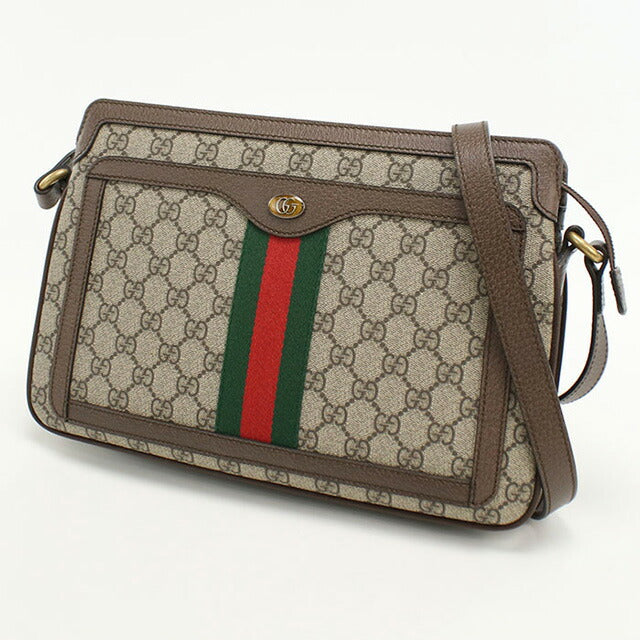 中古 グッチ 斜め掛け ショルダーバッグ レディース ブランド GUCCI オフィディア 523354 ベージュ バッグ USDGU93673011