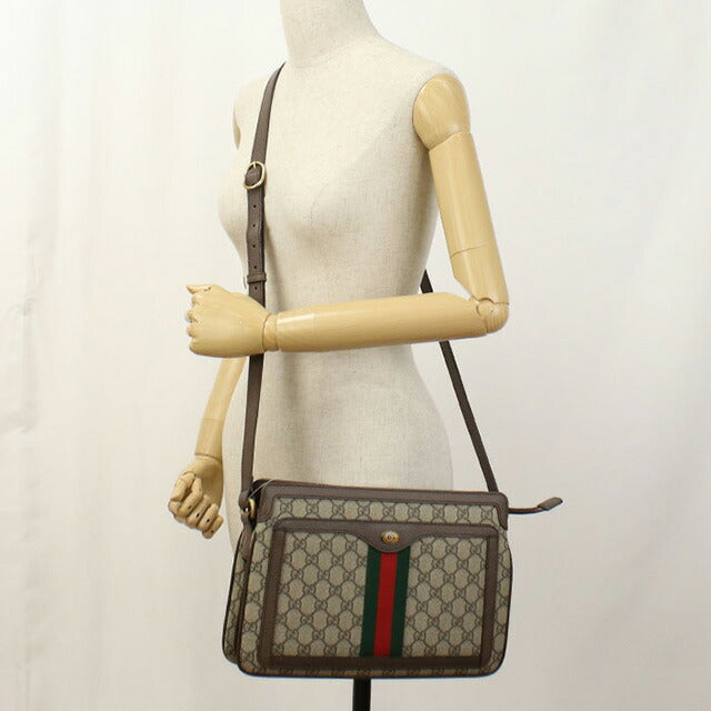 中古 グッチ 斜め掛け ショルダーバッグ レディース ブランド GUCCI オフィディア 523354 ベージュ バッグ USDGU93673011