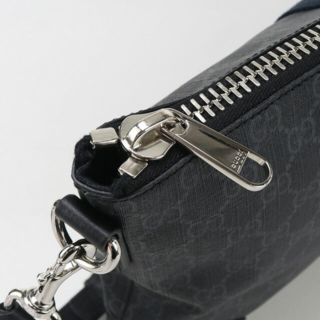 中古 グッチ 斜め掛け ショルダーバッグ メンズ ブランド GUCCI GGスプリーム 474139 ブラック バッグ USDGU94037011