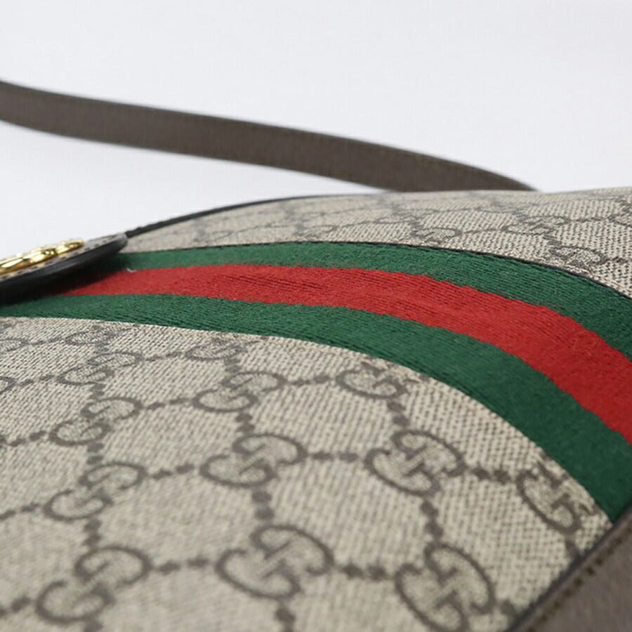 中古 グッチ 斜め掛け ショルダーバッグ レディース ブランド GUCCI オフィディア スモール レザー 499621 ベージュ バッグ USDGU94313011