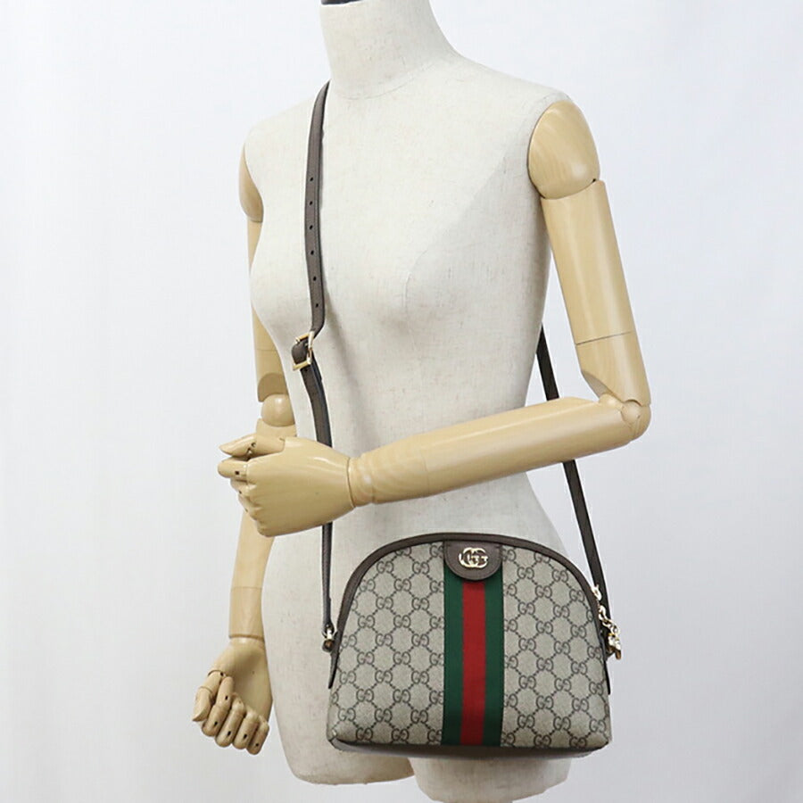 中古 グッチ 斜め掛け ショルダーバッグ レディース ブランド GUCCI オフィディア スモール レザー 499621 ベージュ バッグ USDGU94313011