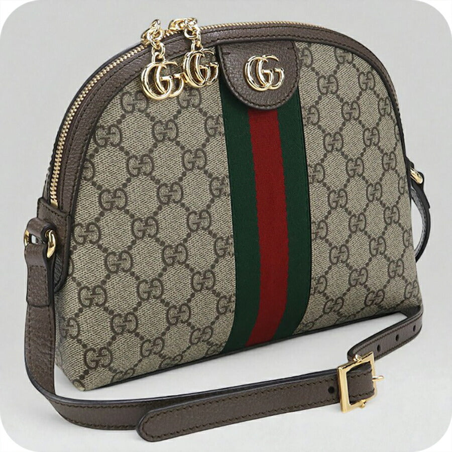 中古 グッチ 斜め掛け ショルダーバッグ レディース ブランド GUCCI オフィディア スモール レザー 499621 ベージュ バッグ USDGU94313011