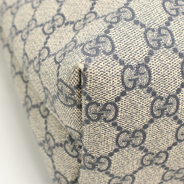 中古 グッチ トートバッグ レディース ブランド GUCCI GGスプリーム 211134 ネイビー バッグ USDGU94404011