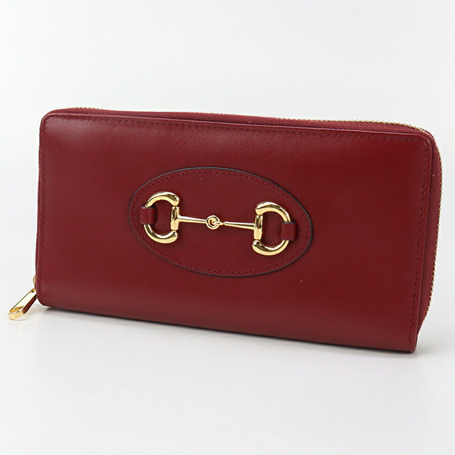 中古 グッチ 長財布ラウンドファスナー レディース ブランド GUCCI グッチ ホースビット 1955 ジップアラウンドウォレット レザー 621889 USDGU94466011