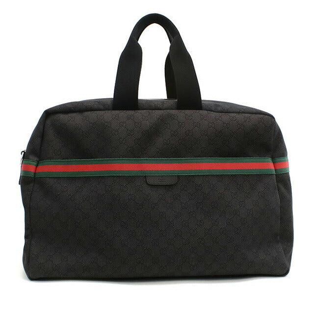中古 グッチ ボストンバッグ ユニセックス ブランド GUCCI GGデニム 374770 ブラック バッグ USDGU94828011
