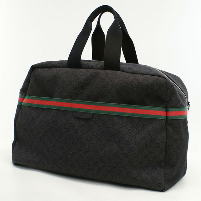 中古 グッチ ボストンバッグ ユニセックス ブランド GUCCI GGデニム 374770 ブラック バッグ USDGU94828011