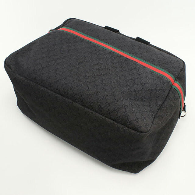 中古 グッチ ボストンバッグ ユニセックス ブランド GUCCI GGデニム 374770 ブラック バッグ USDGU94828011
