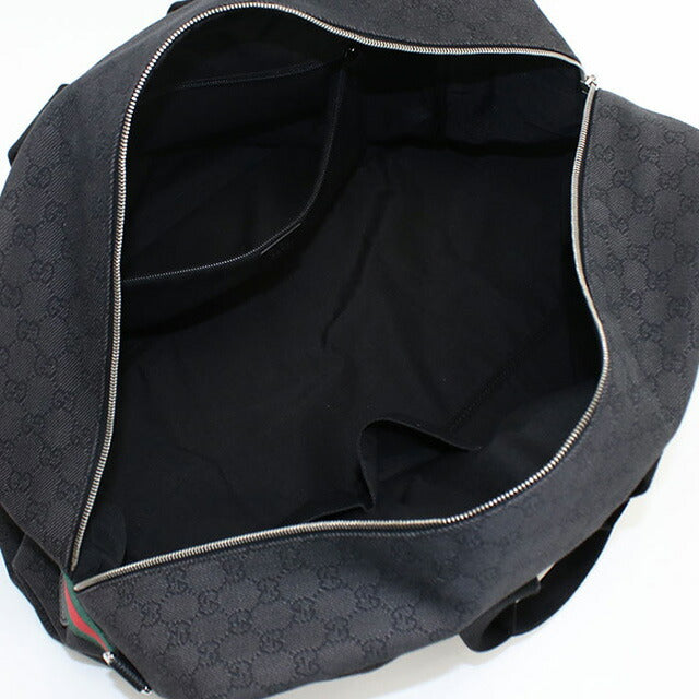中古 グッチ ボストンバッグ ユニセックス ブランド GUCCI GGデニム 374770 ブラック バッグ USDGU94828011