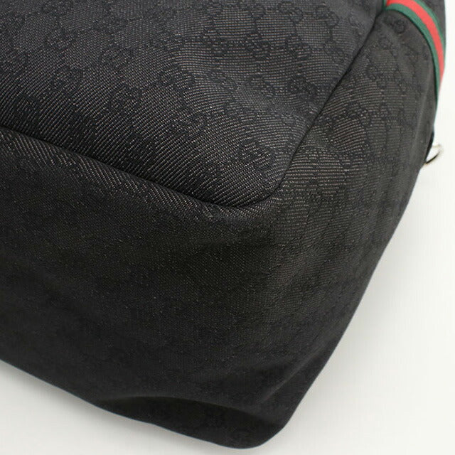 中古 グッチ ボストンバッグ ユニセックス ブランド GUCCI GGデニム 374770 ブラック バッグ USDGU94828011