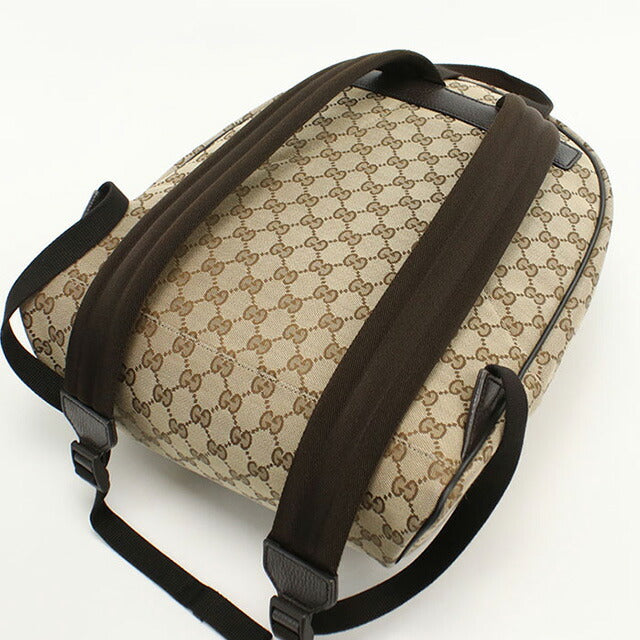 中古 グッチ リュック レディース ブランド GUCCI GGキャンバス バックパック 449906 ベージュ バッグ USDGU95088011