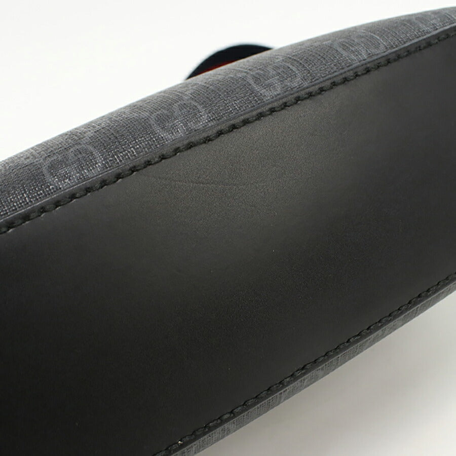 中古 グッチ 斜め掛け ショルダーバッグ メンズ ブランド GUCCI GGスプリーム レザー 574886 ブラック バッグ USDGU95091011