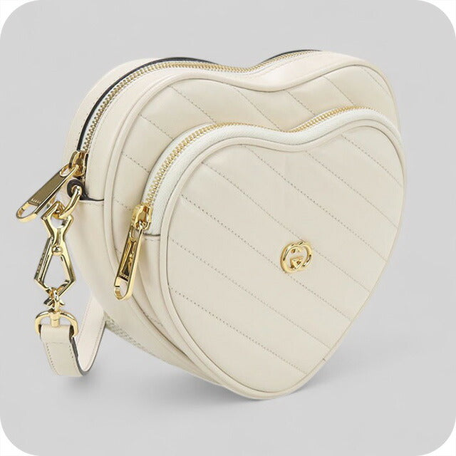 中古 グッチ ショルダーバッグ レディース ブランド GUCCI インターロッキングG ハート GU95168 バッグ USDGU95168011