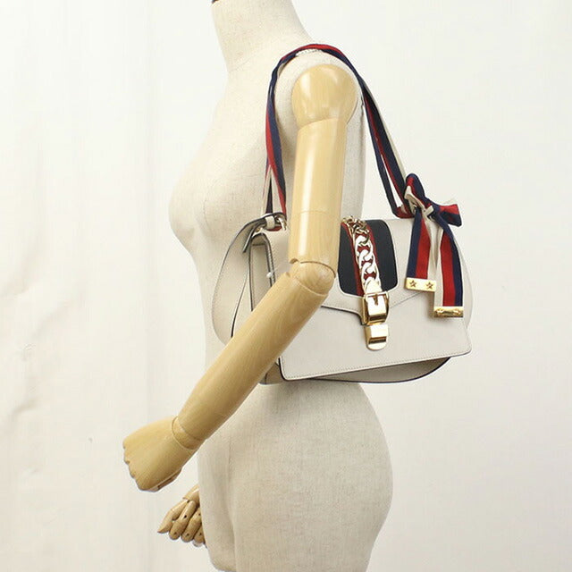 中古 グッチ ショルダーバッグ レディース ブランド GUCCI シルヴィ レザー 421882 バッグ USDGU95539011