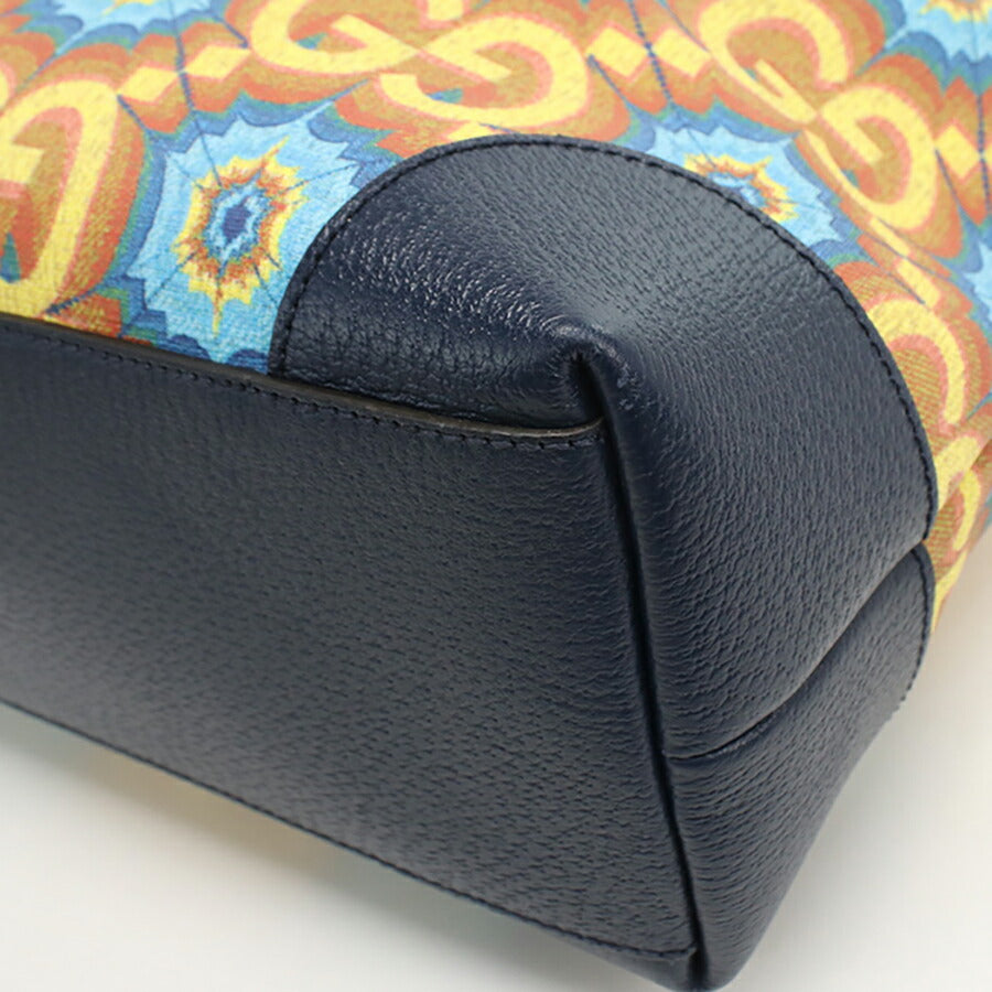 中古 グッチ トートバッグ レディース ブランド GUCCI 676681 ネイビー バッグ USDGU95555011