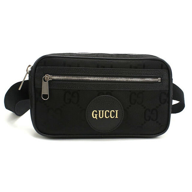 中古 グッチ ボディバッグ メンズ ブランド GUCCI オフ ザ グリッド ベルトバッグ 631341 ブラック バッグ USDGU95692011