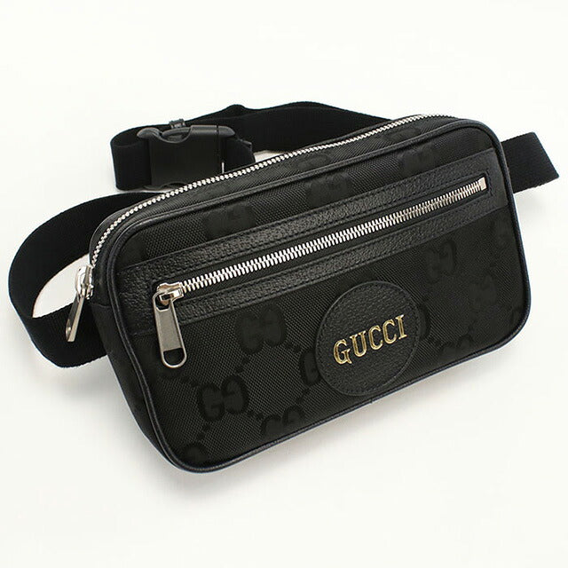 中古 グッチ ボディバッグ メンズ ブランド GUCCI オフ ザ グリッド ベルトバッグ 631341 ブラック バッグ USDGU95692011