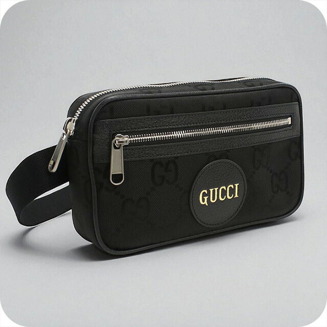 中古 グッチ ボディバッグ メンズ ブランド GUCCI オフ ザ グリッド ベルトバッグ 631341 ブラック バッグ USDGU95692011