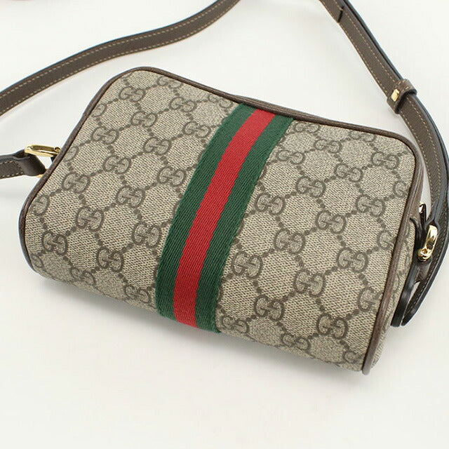 中古 グッチ 斜め掛け ショルダーバッグ レディース ブランド GUCCI オフィディア ミニバッグ レザー 517350 ベージュ バッグ USDGU96159011
