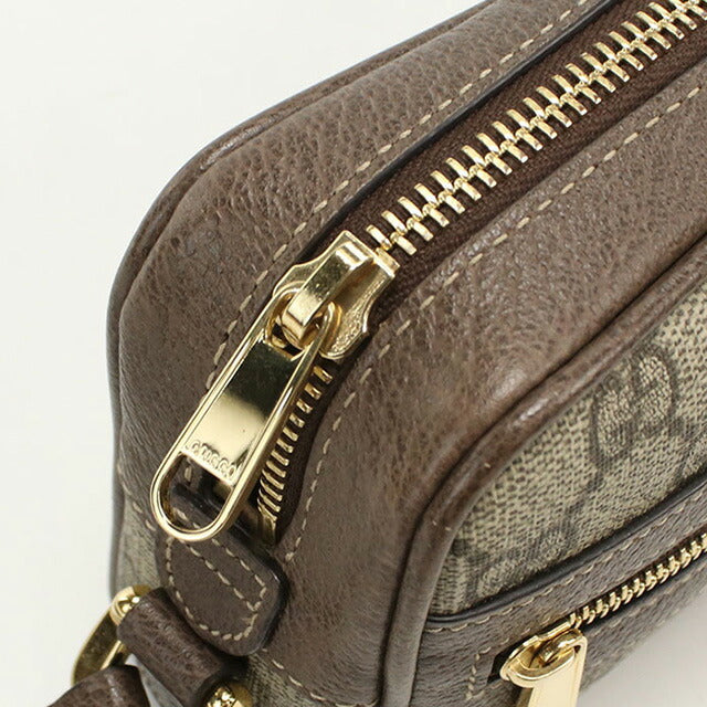 中古 グッチ 斜め掛け ショルダーバッグ レディース ブランド GUCCI オフィディア ミニバッグ レザー 517350 ベージュ バッグ USDGU96159011