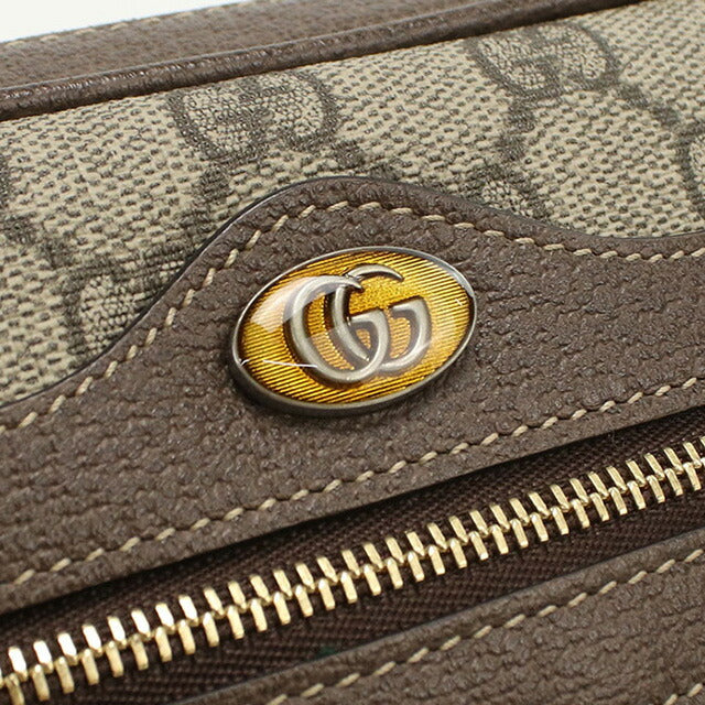中古 グッチ 斜め掛け ショルダーバッグ レディース ブランド GUCCI オフィディア ミニバッグ レザー 517350 ベージュ バッグ USDGU96159011