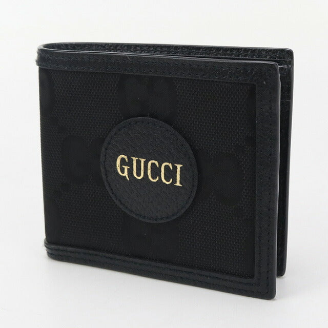 中古 グッチ 二折財布 メンズ ブランド GUCCI オフ ザ グリッド コインウォレット レザー 625574 ブラック 財布 USDGU96211011